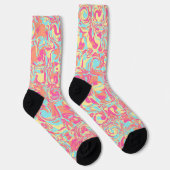 Vivid Swirls Socks Sokken (Rechts)