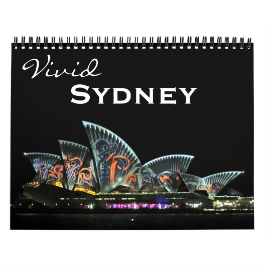 Vivid Sydney 2026 Kalender (Hoes)