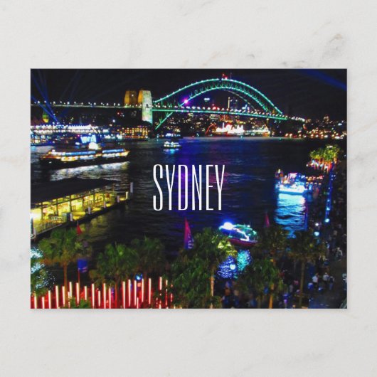 vivid sydney cq briefkaart (Voorkant)