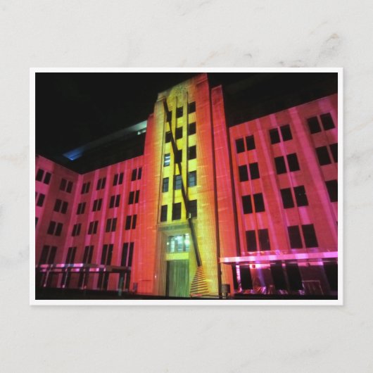 vivid sydney mca oranje briefkaart (Voorkant)