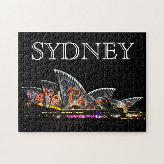 vivid sydney opera house legpuzzel (Horizontaal)
