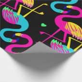 Vivid tropical, exotic hawaiian seamless pattern w cadeaupapier (Hoek)