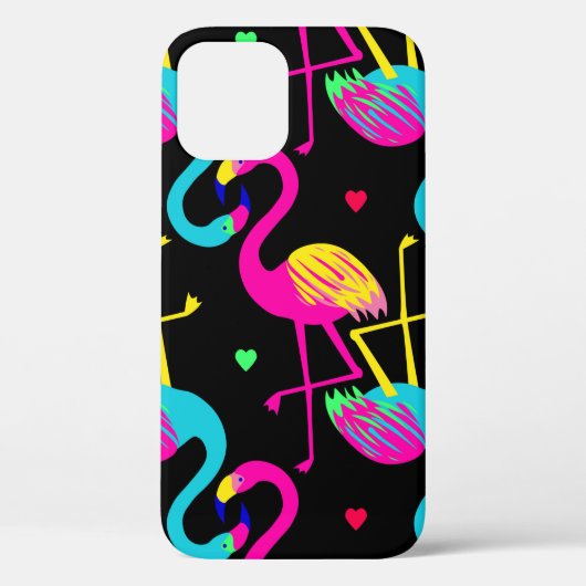 Vivid tropisch, exotisch hawaïaans naadloos patroo Case-Mate iPhone case (Achterkant)