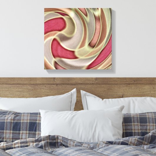 Vivid Velocity Canvas Afdruk (Insitu (Slaapkamer))