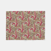 Vivid Velocity Fleece Deken (Voorkant (Horizontaal))