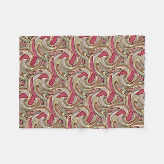 Vivid Velocity Fleece Deken (Voorkant (Horizontaal))