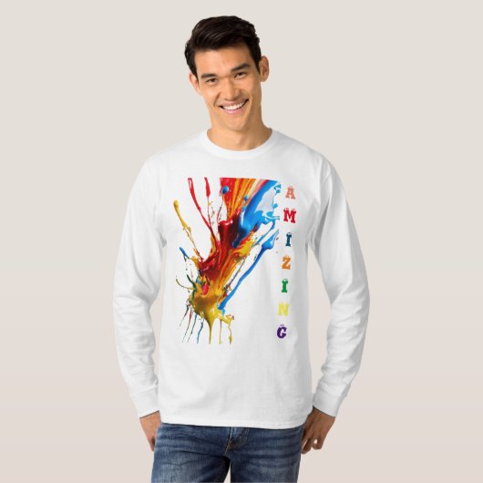 Vivid Vibes T-shirt (Voorkant volledig)