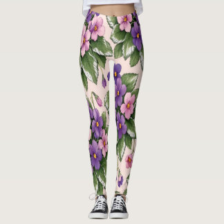 Vivid Violet Women's Leggings