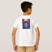Vivid Visions: een boeiend T-shirt ontwerp" (Achterkant volledig)