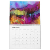 Vivid Vistas 2014 Wall Agenda Kalender (Jan 2027)
