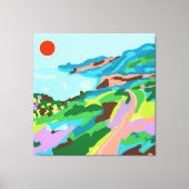 Vivid Vistas Canvas Afdruk (Voorkant)