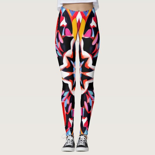Vivid Vortex Leggings (Voorkant)