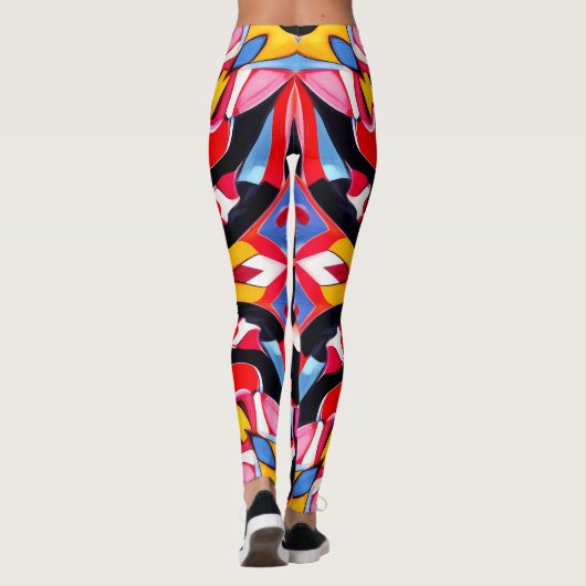 Vivid Vortex Leggings (Achterkant)