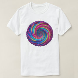 Vivid Vortex - Spiral naar psychedelische T-shirt