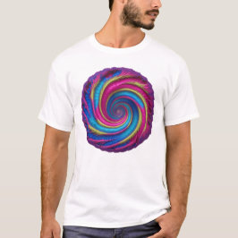 Vivid Vortex - Spiral naar psychedelische T-shirt