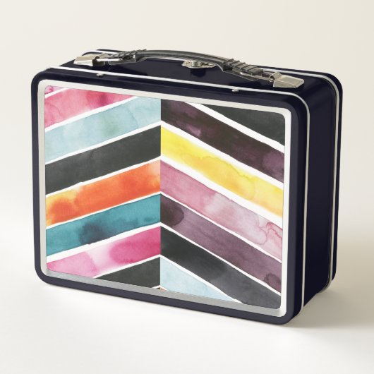 Vivid Waterverf Chevron I (Achterkant)