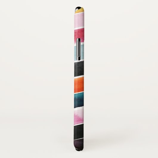 Vivid Waterverf Chevron I Case-Mate iPhone Case (Achterkant / rechts)