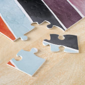 Vivid Waterverf Chevron I Legpuzzel (Zijkant)