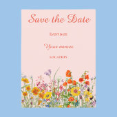 Vivid Wildbloemen Briefkaart