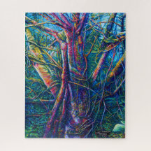Vivid Wilds Puzzel door Rosanne Coty Artiest / Des