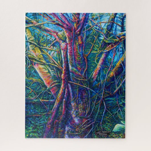 Vivid Wilds Puzzel door Rosanne Coty Artiest / Des Legpuzzel (Verticaal)
