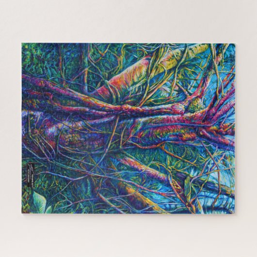 Vivid Wilds Puzzel door Rosanne Coty Artiest / Des Legpuzzel (Horizontaal)