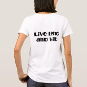 VividCon 2015 Llama Women's Basic T-Shirt (Achterkant)