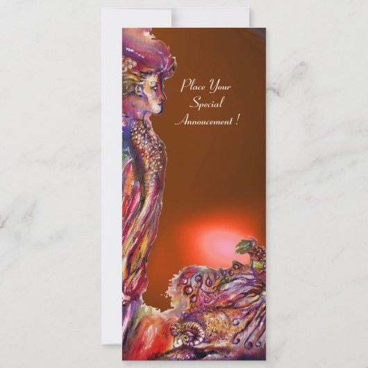 VIVIEN EN MERLIN Fantasie Uitnodiging (Achterkant)