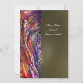 VIVIEN EN MERLIN Fantasy Kaart (Voorkant)