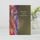 VIVIEN EN MERLIN Fantasy Kaart (Staand voorkant)