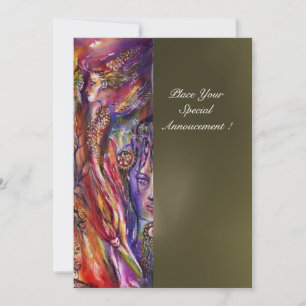 VIVIEN EN MERLIN Fantasy Kaart