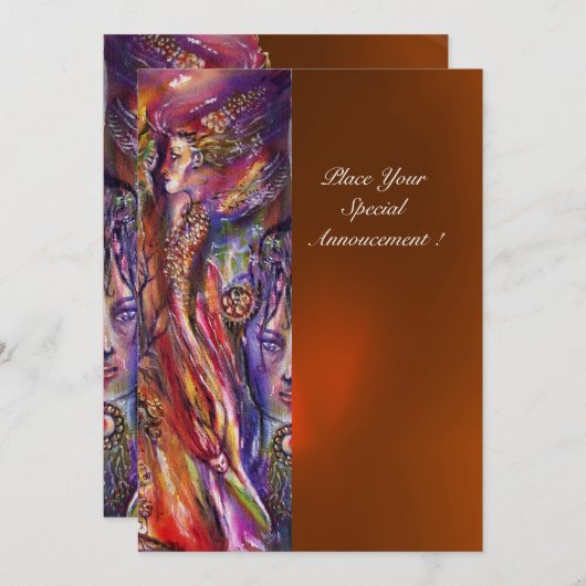 VIVIEN EN MERLIN KAART (Voorkant / Achterkant)