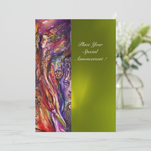 VIVIEN EN MERLIN KAART (Staand voorkant)