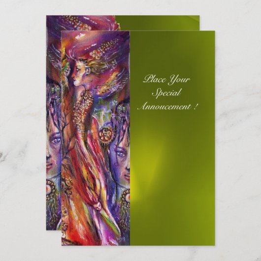 VIVIEN EN MERLIN KAART (Voorkant / Achterkant)