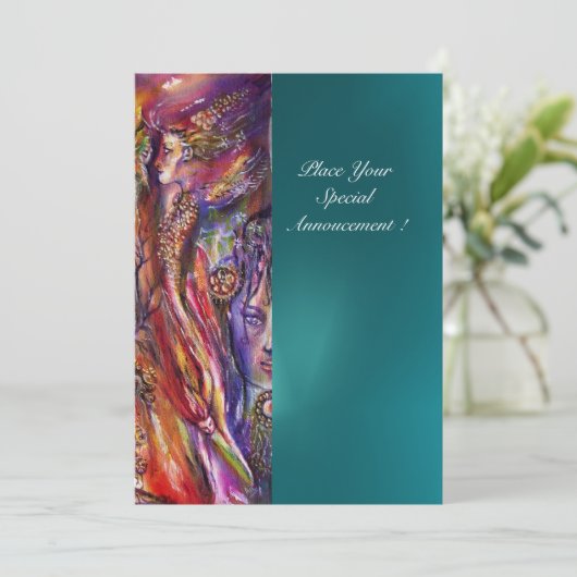 VIVIEN EN MERLIN KAART (Staand voorkant)