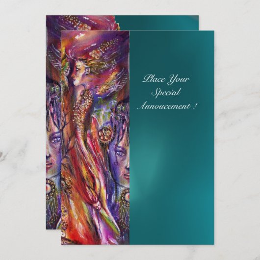 VIVIEN EN MERLIN KAART (Voorkant / Achterkant)