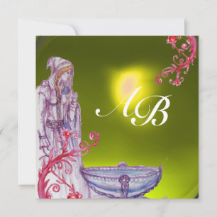 VIVIEN MONOGRAM gele topaz Kaart