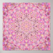 Vivienne Oil Paint Mandala Poster (Voorkant)