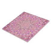 Vivienne Oil Paint Mandala Tegeltje (Zijkant)