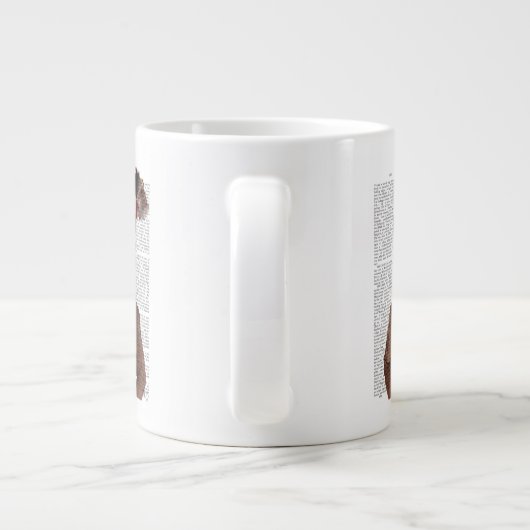 Vivienne Steampunk Fox Grote Koffiekop (Achterkant)