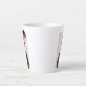 Vivienne Steampunk Fox Latte Mok (Voorkant)