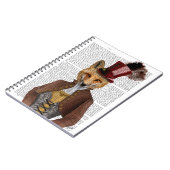 Vivienne Steampunk Fox Notitieboek (Linkerzijde)