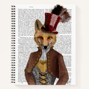 Vivienne Steampunk Fox Notitieboek