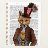 Vivienne Steampunk Fox Planner (Voorkant)