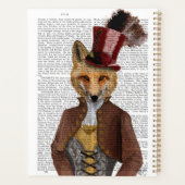 Vivienne Steampunk Fox Planner (Achterkant)