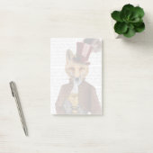 Vivienne Steampunk Fox Post-it® Notes (Kantoor)