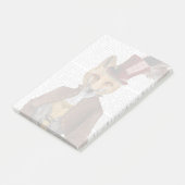 Vivienne Steampunk Fox Post-it® Notes (Schuin)