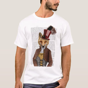 Vivienne Steampunk Fox T-shirt