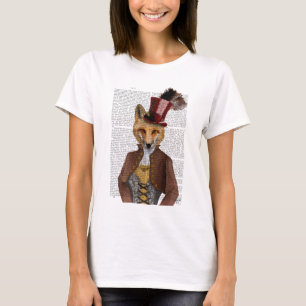 Vivienne Steampunk Fox T-shirt