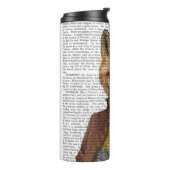 Vivienne Steampunk Fox Thermosbeker (Gedraaid links)